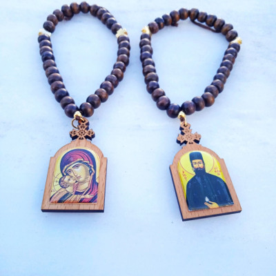 St Efraim's Wooden Prayer prayer beads 10183