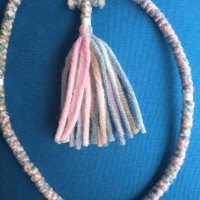 Unique Pink 100knot rosary 10363