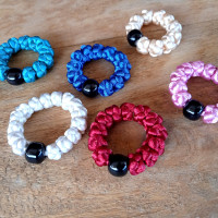 Finger rosary monastic style satin 10285