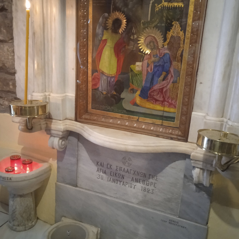 Panagia of Tinos original icon Announciation of Theotokos Holy Theotokos 10272