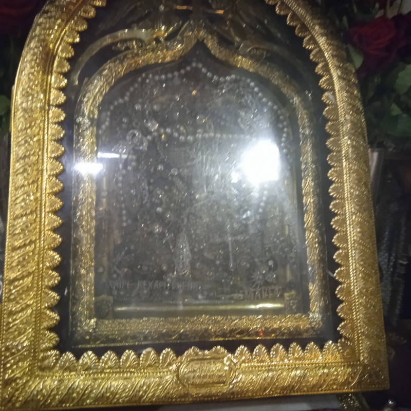 Panagia of Tinos original icon Announciation of Theotokos Holy Theotokos 10272