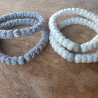 Job's tear prayer rope Theotokos tears bracelet 10021