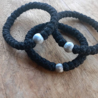 Job's tear prayer rope Theotokos tears bracelet 10021