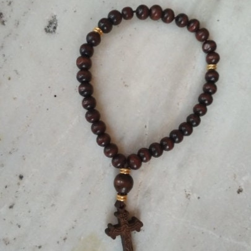 Wooden Beaded Prayer Rope Prayer Beads 10170
