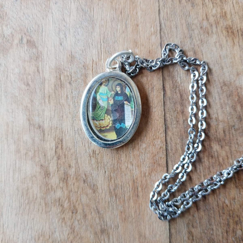 St Irene Chrysovalantou pendant charm necklace 10151