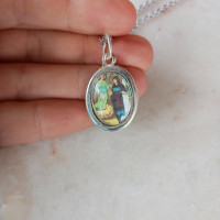 St Irene Chrysovalantou pendant charm necklace 10151