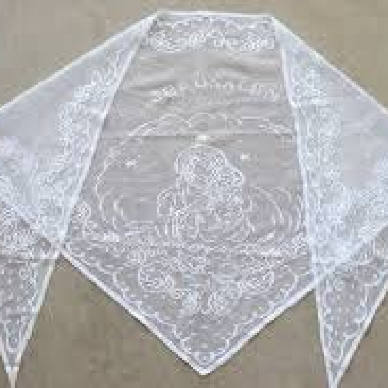church veil Mantilla Soft Head covering blessed on Holy Tomb 10217