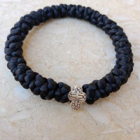 Very Big knot rosary bracelet 10029