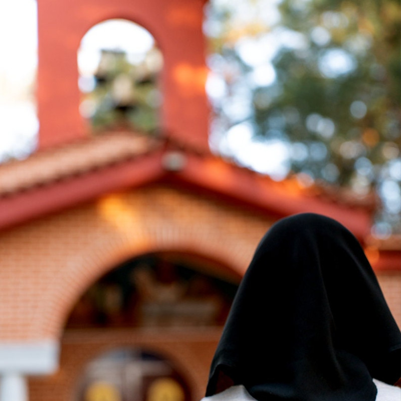 church veil Mantilla Soft Head covering black 10323