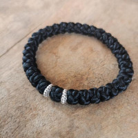 satin orthodox prayer rope bracelet 10222