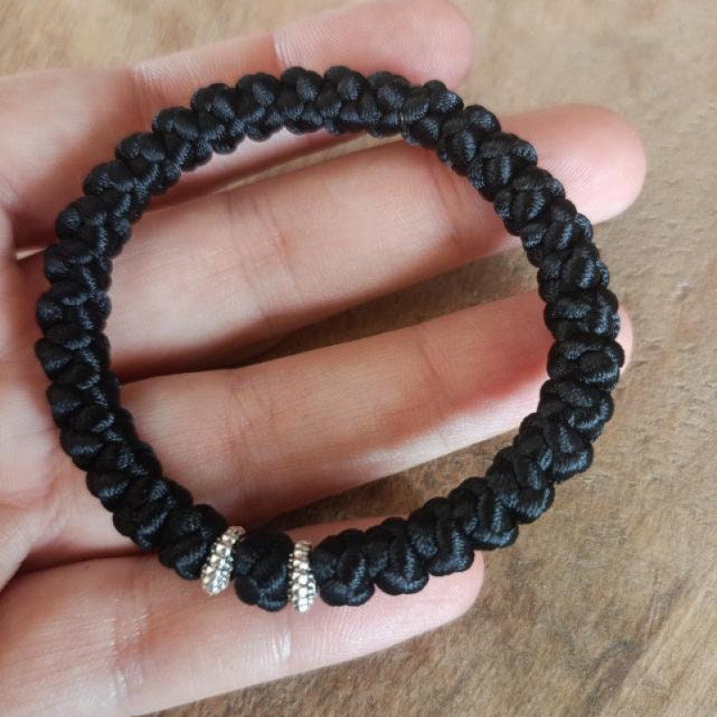 satin orthodox prayer rope bracelet 10222