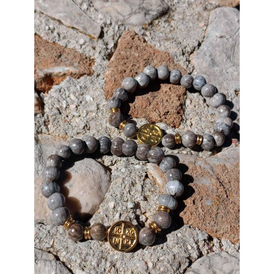 icxc nika Job's tears charm bracelet 