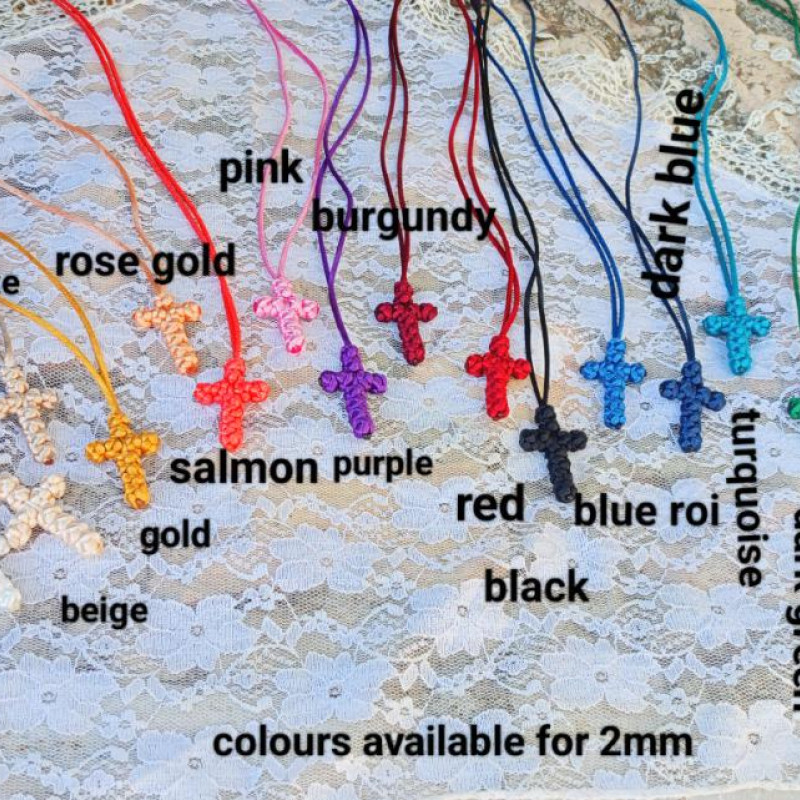 satin orthodox prayer rope bracelet 10222