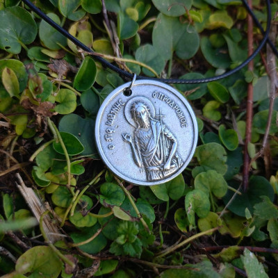 St John the Baptist pendant charm necklace 10081