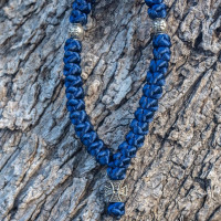 Pocket satin rosary 10035