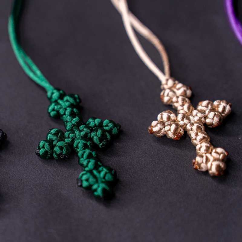 Pocket No bead practical orthodox prayer rope 33knot 10209