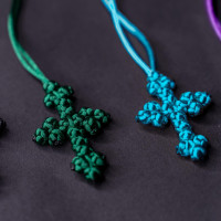 Pocket No bead practical orthodox prayer rope 33knot 10209