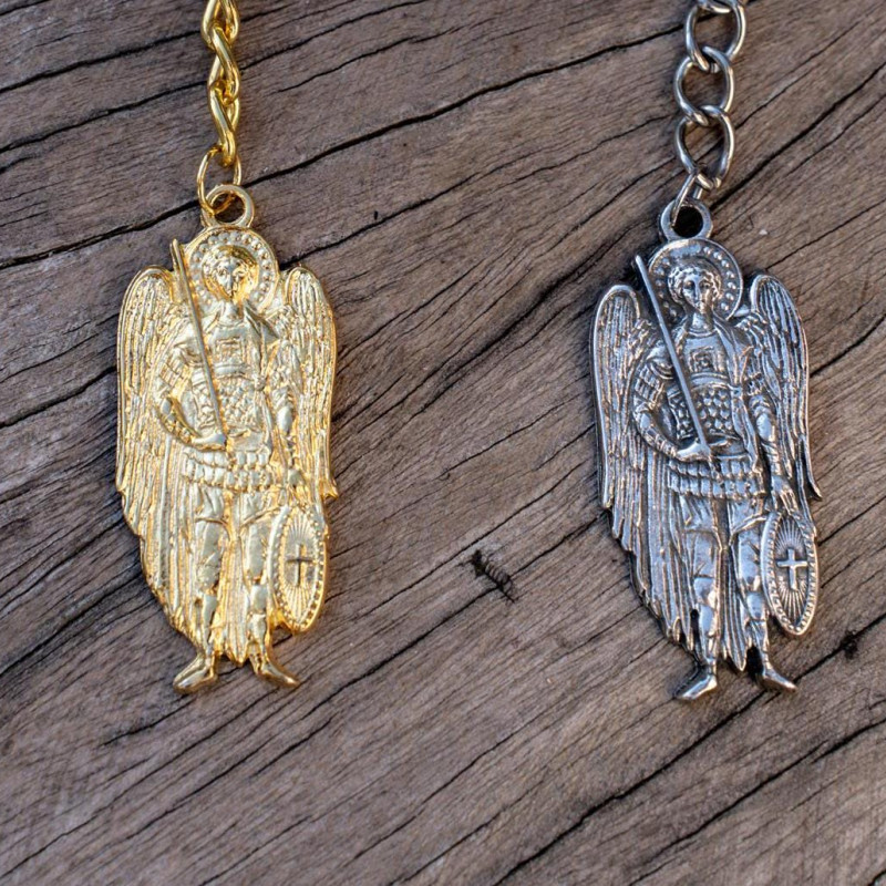 St Archangel Michael pendant charm necklace 10240