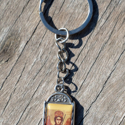 St Archangel Michael the Taxiarch pendant charm keychain 10269