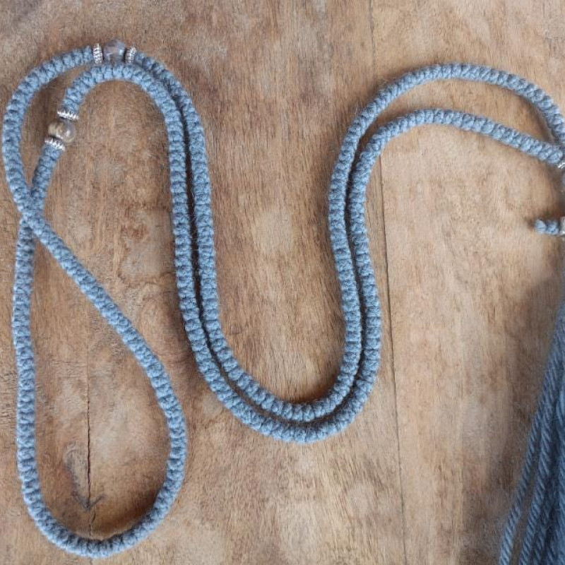 300knot very thin Job's Tears & icxc nika prayer rope 