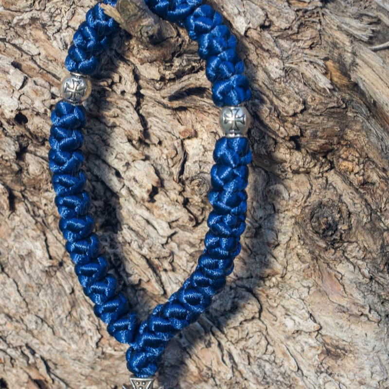 Pocket satin rosary 10035