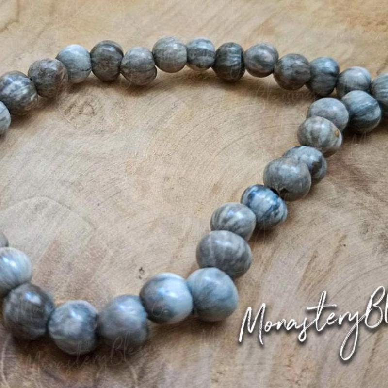 Job's tear practical prayer beads rosary 33knot