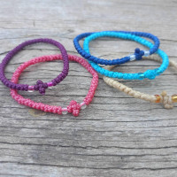 Orthodox Wax Thread prayer rope bracelet 10168