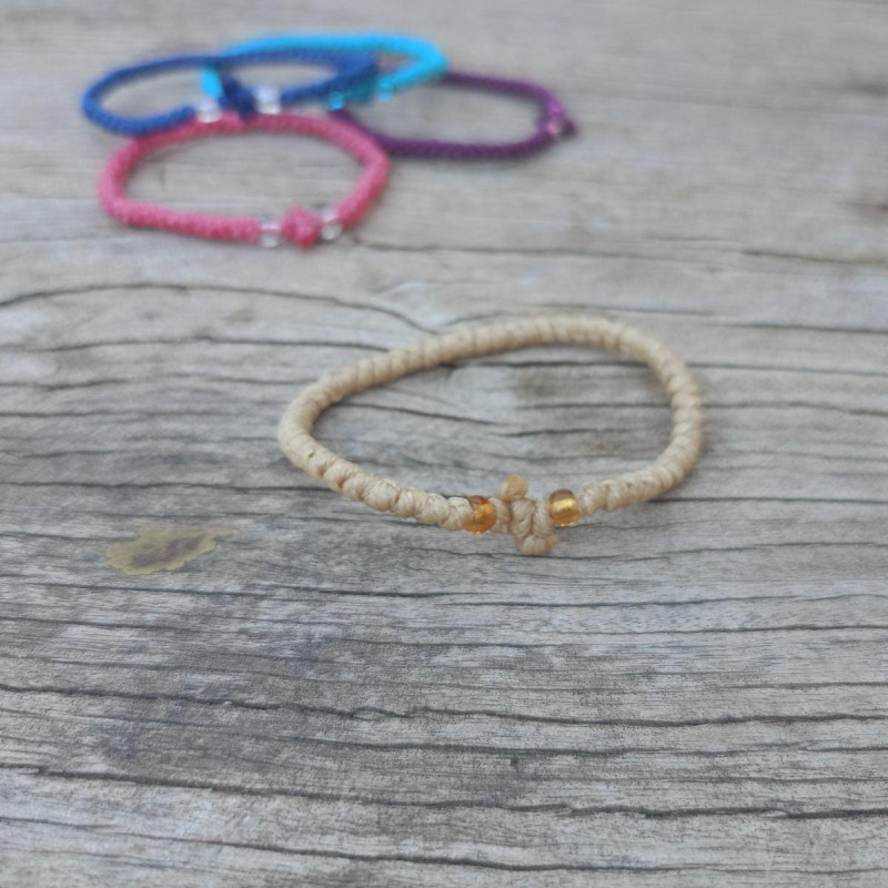 Orthodox Wax Thread prayer rope bracelet 10168
